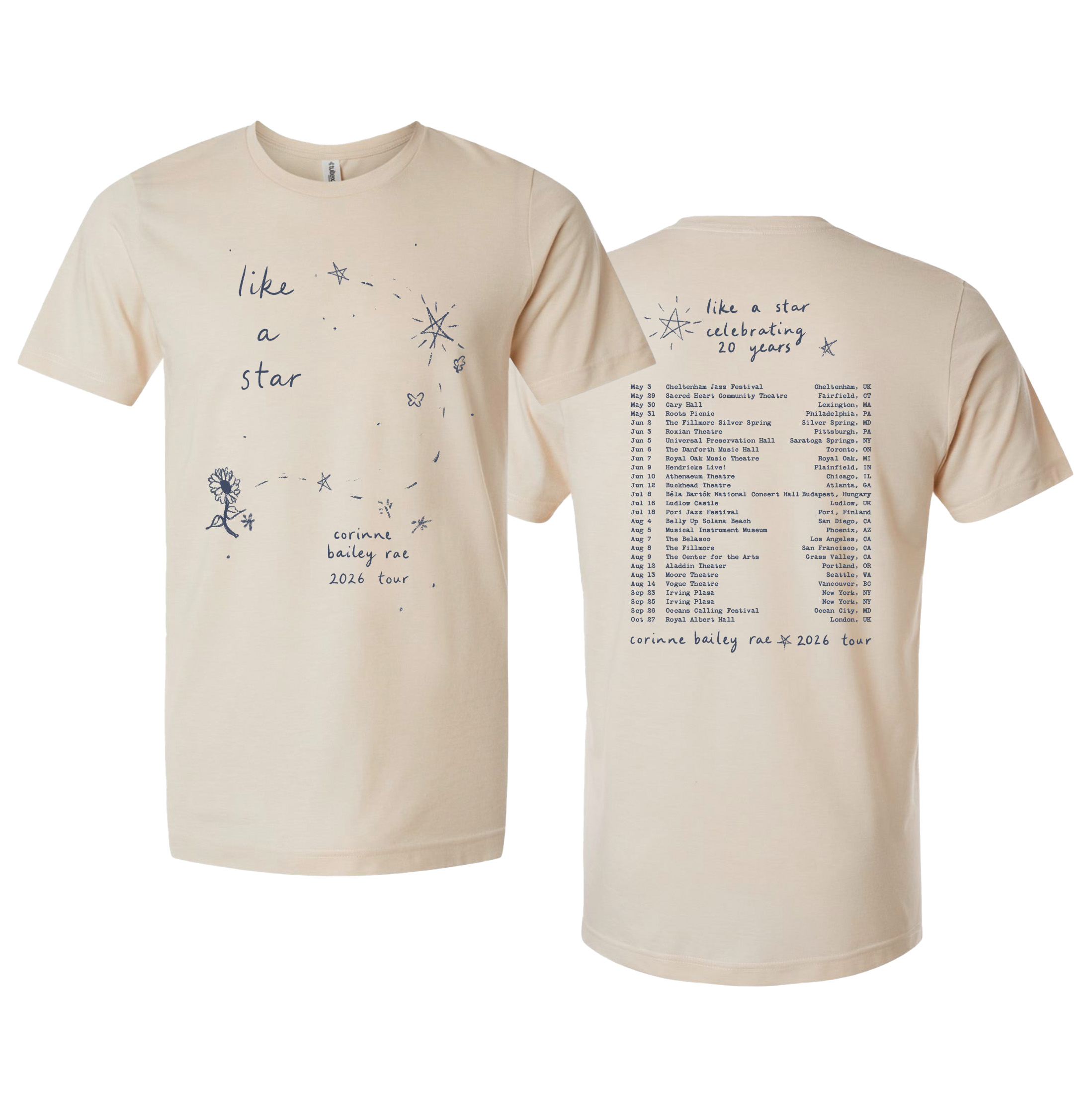 Like a Star Tour Tee
