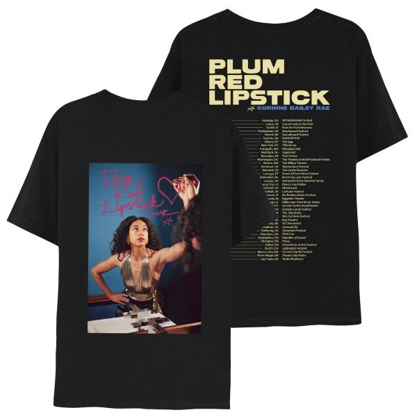 Plum Red Lipstick Poster Tee [Pre-Order]